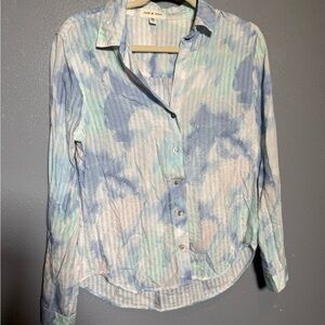 Anthropologie Cloth & Stone Pastel Button Down -‎ Small